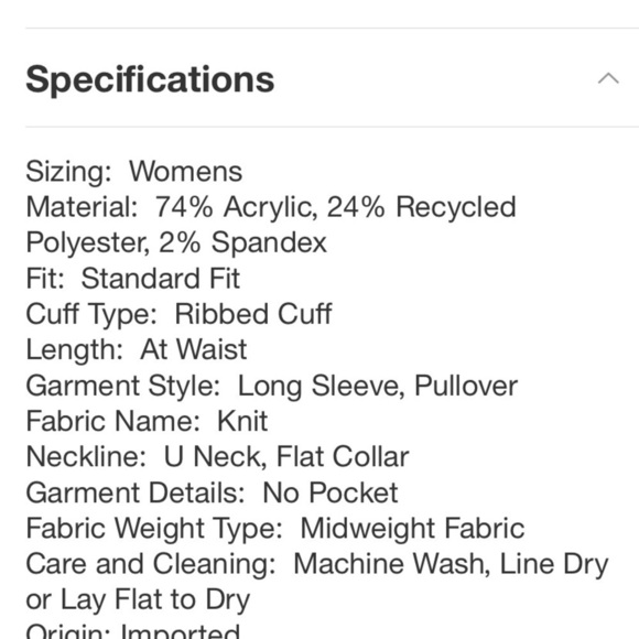 Women's Cropped Scoop Neck Sweater -
Future Collective new - Picture 8 of 8